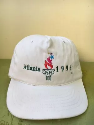 Atlanta 1996 Olympic Games Vintage Made In USA Hat Cap. One Size • £33.18