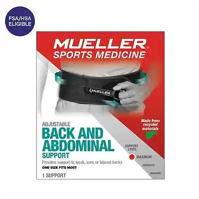 Mueller   Adjustable Back & Abdominal Support • $19.95