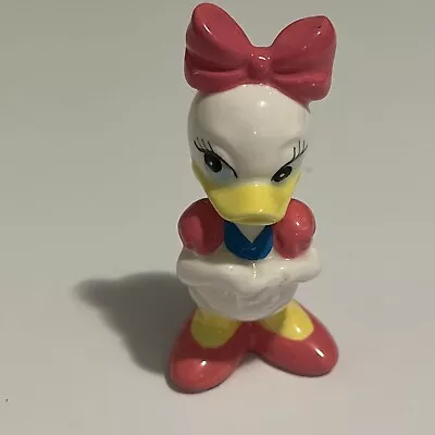 Disney Daisy Duck Miniature 2” Bone China Figurine Japan • $7.50