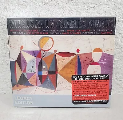 Mingus Ah Um 50th Anniversary 2 CD Deluxe Set Legacy Edition Charles Mingus 2009 • $27.64