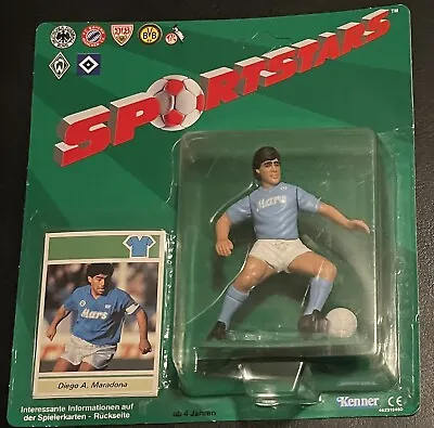 1989 Kenner Diego Maradona Soccer Action Figure  Napoli Italy UNPUNCHED RARE • $59.99