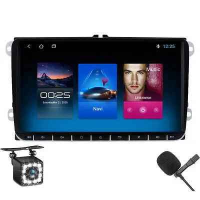 Fit VW Volkswagen Jetta Passat 9 IPS Android Car Stereo Radio Apple Carplay GPS • $109.90