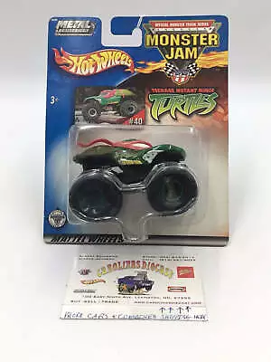 Hot Wheels Monster Jam #40 Teenage Mutant Ninja Turtles Rafael 127D • $17.99