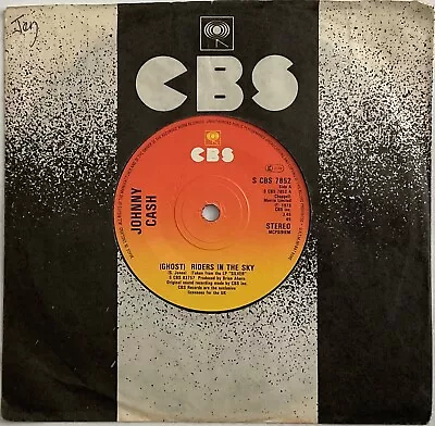 £5.99 • Buy Johnny Cash - (Ghost) Riders In The Sky - 7” Vinyl Single