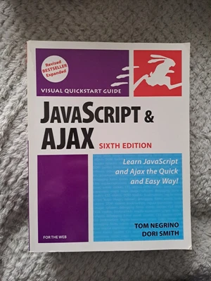 £5 • Buy JavaScript And Ajax, Sixth Edition: Visual QuickStart Guide By...