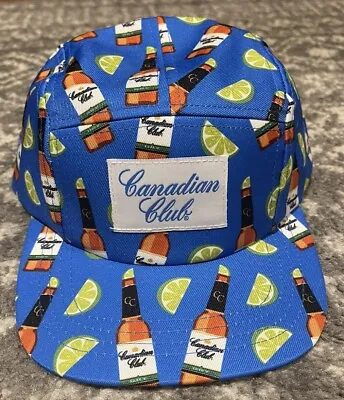 Canadian Club BaseballHat Blue Limited Edition Collectable Beer Lime Promotional • $22