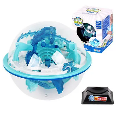 £12.39 • Buy 3D Puzzle Ball 100-158 Obstacles Sphere Game Ball Boy Gift Interactive Maze Game