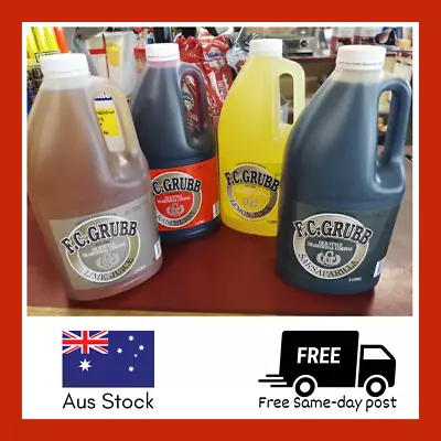 F.C. Grubb Cordial - Authentic SA Pub-Style -2L Bottle (Makes 12L) - SA Favorite • $24.95