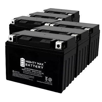 Mighty Max YTZ12S 12V 11Ah Battery Replaces Honda VFR800 Interceptor 14 - 6 Pack • $189.99