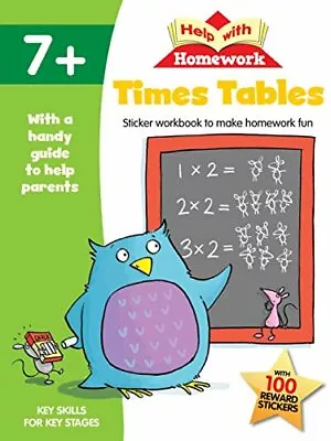 £2.99 • Buy Help With Homework Times Tables 7+,Help With Homework