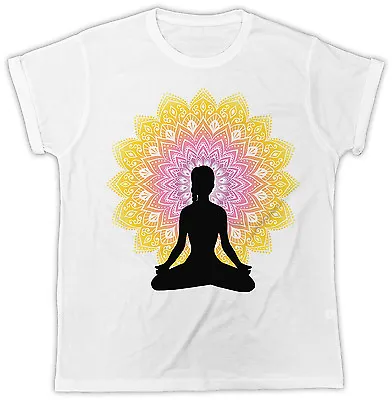 £6.99 • Buy Aztec Yoga Buddha Chakra, Meditation , Designer , Short Sleeve T Shirt