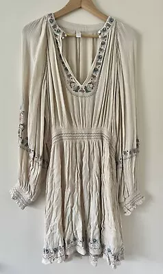 Tigerlily Boho Cream Dress Size 14 Worn Once Perfect Condition • $100