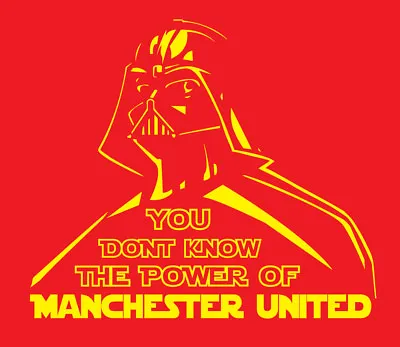 Darth Vader Manchester United Shirt Star Wars Football Soccer Rashford Greenwood • $17.99