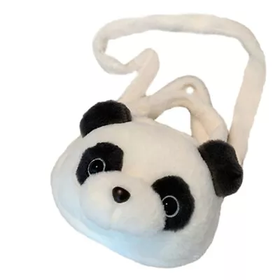 Panda Head Shoulder Bag Crossbody Bags Handbag Embrace The Playfulness Of Pandas • £11.66