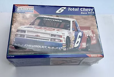 Total Chevy #6 Race Truck Monogram 1:24 Model Kit 2475 Sealed Box • $36.98