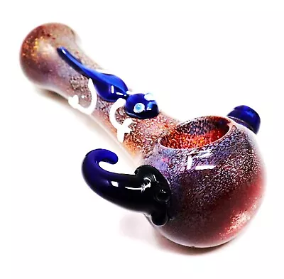 5.25  Velociraptor Claw Lizard Hex Glass Pipe Tobacco Smoking Herb Pipes MB-0016 • £21.67