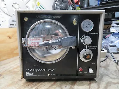 Ritter M7 SpeedClave Autoclave Dentistry Steam Cleaner AS IS PARTS REPAIR • $299.99