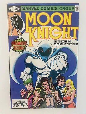 Moon Knight #1 1980 1st App Of Bushman Khonshu Marvel Comic VG To FN • $33