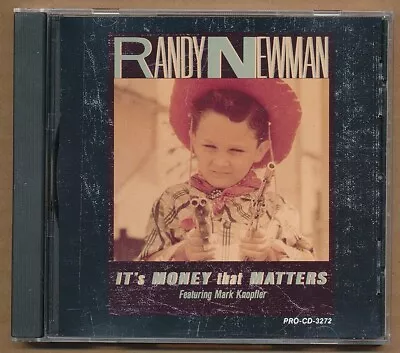 Randy Newman Feat. Mark Knopfler - It's Money That Matters RARE Promo CD Single • $12