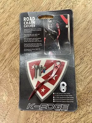 K-Edge Pro Road Chain Catcher Red Ano • $23