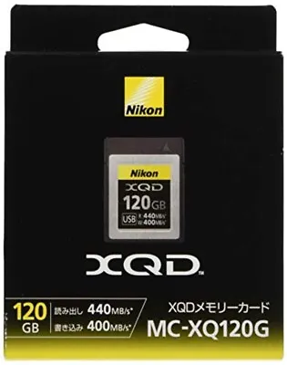 Nikon MCXQ120G XQD 120GB High-Speed Memory Card For Digital Camera • £179.34