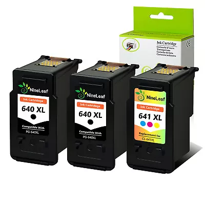 3PK Generic PG-640XL CL-641XL Ink For Canon Pixma IX6860 MG2260 MX536 MX 726 456 • $102.17