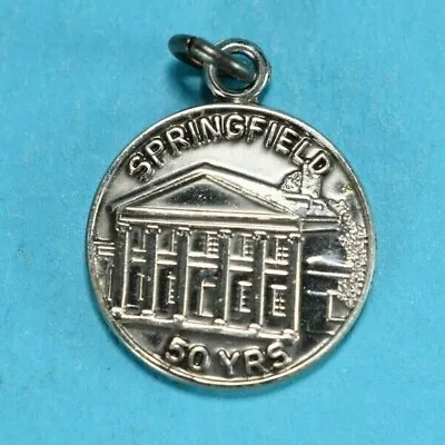 Vintage Sterling Silver Springfield Shriners Children's Hospital Charm 925 -2406 • $15