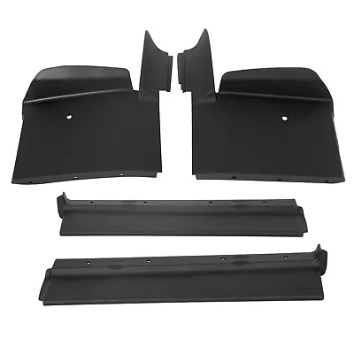 Painted Black Front Bumper Fillers Set 1979-1985 For Cadillac Eldorado • $19.57