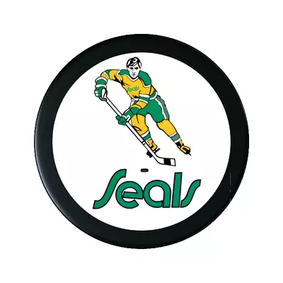 Retro Style  NHL California Golden Seals Souvenir Hockey Puck NEW • $10.99