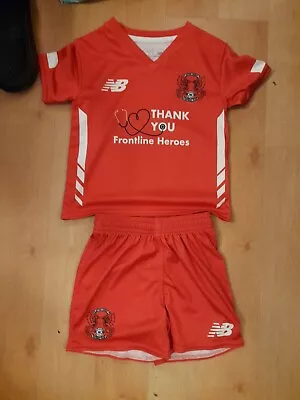 £24.99 • Buy 2019/2020 Leyton Orient Home Football Shirt/Shorts Age 18-24  Months New Balance
