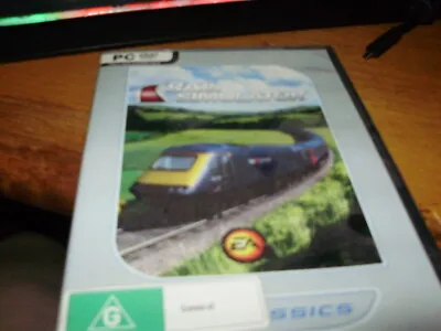 $11 • Buy Rail Simulator For PC CD-Rom With Booklet Like New Awesome