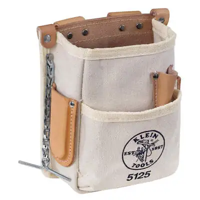 $58.75 • Buy KLEIN TOOLS 5125 Tan,Tool Pouch,Canvas
