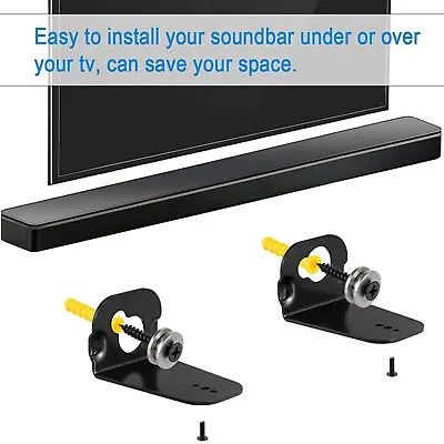 Audio Bracket Wall HolderFor Samsung HW-M450 HW-M550 HW-M430 HW-M360 HW-MM45 • $34.33