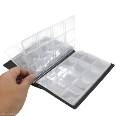 Premium Coin Holder Book With 120 Pockets For Display And Preservation • $19.20