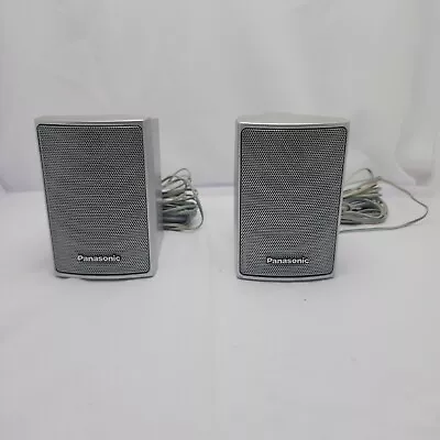 Panasonic Speakers 2 SB-AFC650 60W Bookshelf Surround Speakers • $9.95