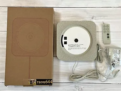 MUJI CPD-4 Wall Mountable CD CD-R Player White AC100V With FM Radio From Japan • $129.99