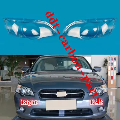 Pair For Subaru Legacy/Outback 2005-2007 LH&RH Headlight Lens Cover+Sealant Glue • $248.99