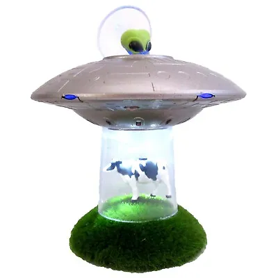 UFO Cow Abduction Light Up And Sound Toy Alien Gag Gift - MUST SEE VIDEO • $22.45