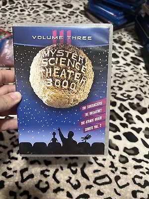 Mystery Science Theater 3000: Volume 3 III (DVD Set Shout Factory) • $15