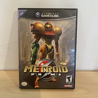 Metroid Prime Nintendo GameCube Complete In Box CIB Tested Working • $25