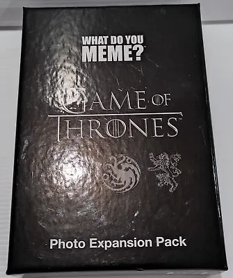 $17.99 • Buy Game Of Thrones What Do You Meme? Photo Expansion Cards Complete Set Free Postag