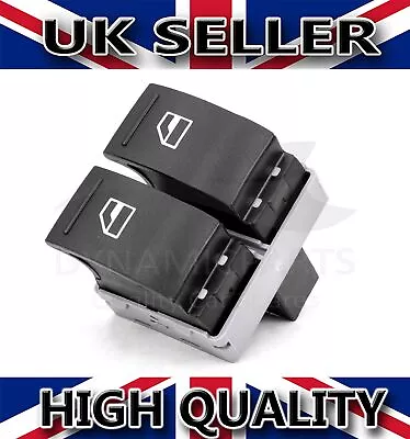 Electric Window Switch Front Right For Vw Transporter T5 2003-2014 7e0959855a  • £10.02