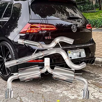 $999.99 • Buy Catback Muffler Exhaust System For VW 18-20 GOLF GTI MK7.5 2.0L