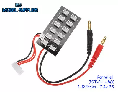 £7.99 • Buy Eflite Blade JST-PH UMX Parallel 1-12 2S 7.4v Lipo Charge Board 130X MCPx BL. UK