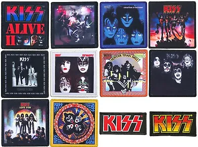 £3.50 • Buy KISS - OFFICIAL IRON ON PATCH - ALIVE Destroyer DYNASTY Logo DRESSED  + MORE