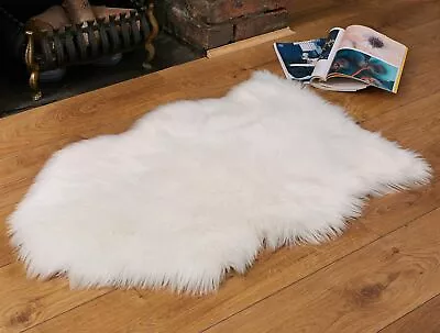 Faux Fur Fluffy Sheepskin Rug For Home Decor - Couch/Chair Covers Furry Area ... • $26.95