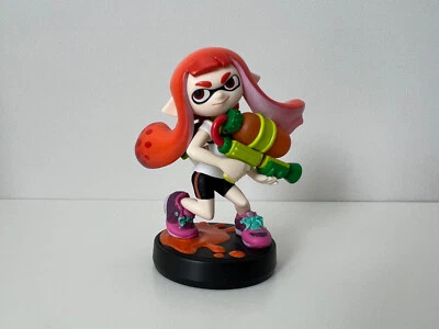 $19.90 • Buy Squid Girl Splatoon Squidgirl Nintendo Amiibo Figure Rare Aus Seller *loose*