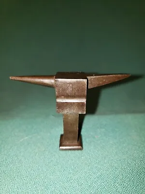 Vintage Miniature Jeweler's Anvil Marked P.E. & Logo Of Maltese Cross • $90