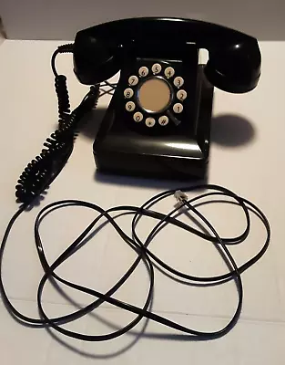 Microtel Telephone Model 999 Rotary Push Button Phone Black  • $9.99