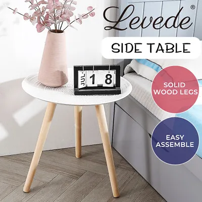 Levede Side Table Coffee Bedside End Tables Antique Storage Modern Plant Stand • $35.99